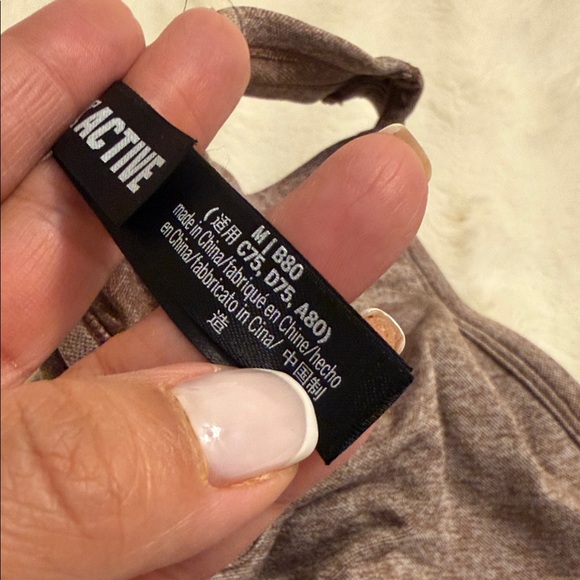 Victoria Secret PINK Active Cocoa Brown Fitness Set - Picture 12 of 13